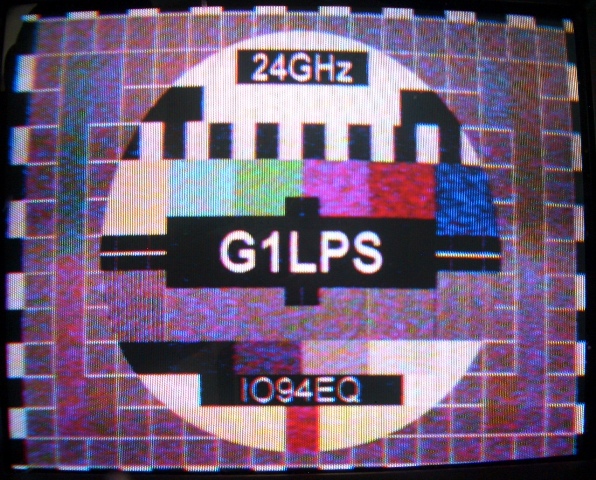 G1LPS 24GHz ATV 26/6/2014