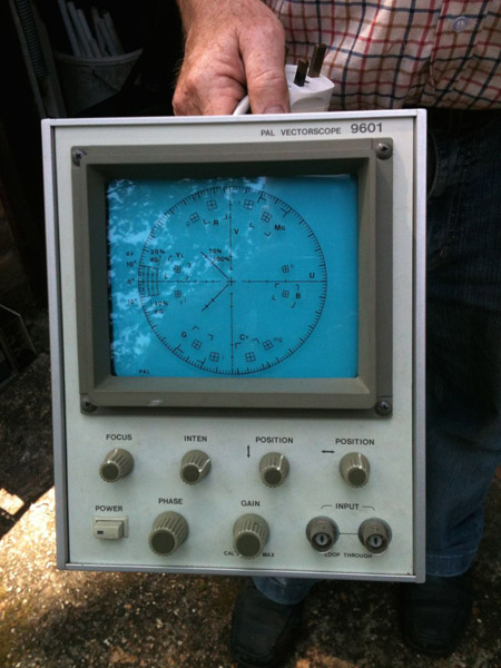 PAL Vectorscope 9601