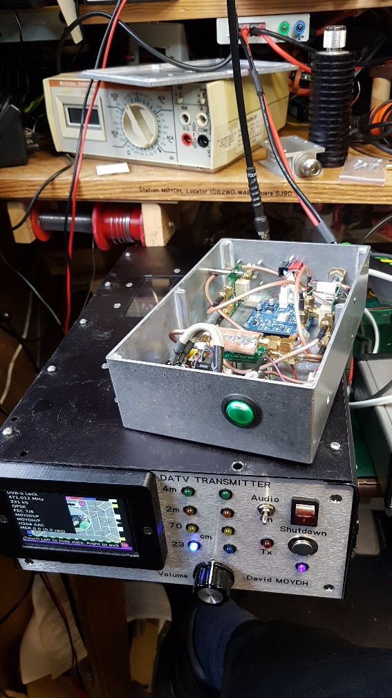 Long Mynd receiver working at 471 MHz
