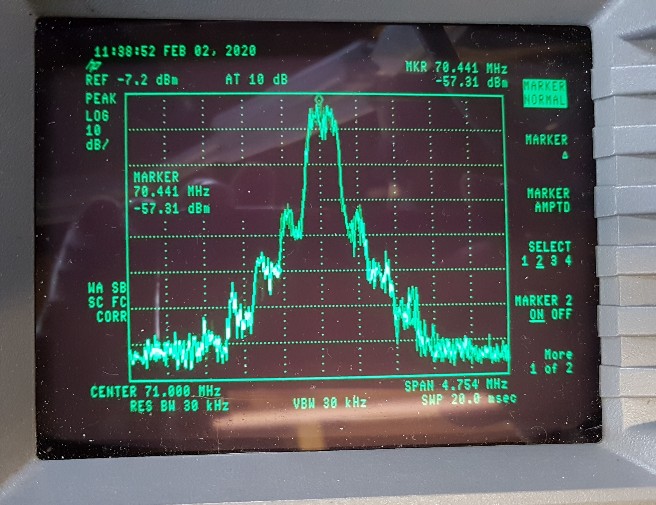 DVB-S 71MHz 333KS