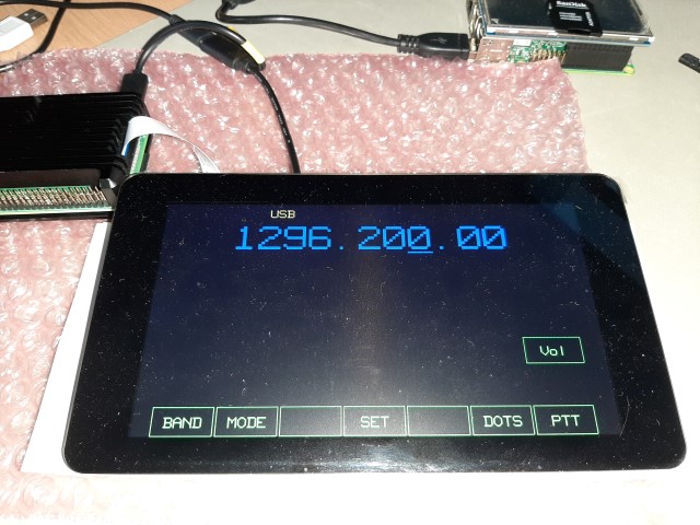 Langstone start up screen