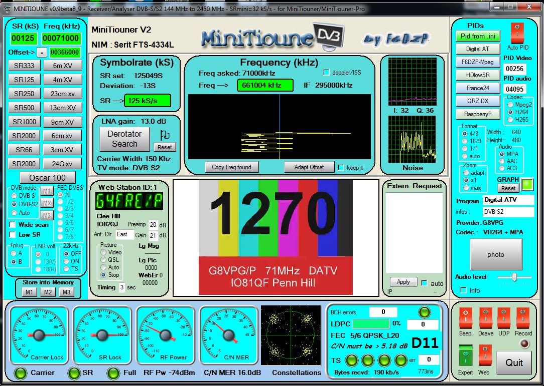 G8VPG transmitting intended not actual locator