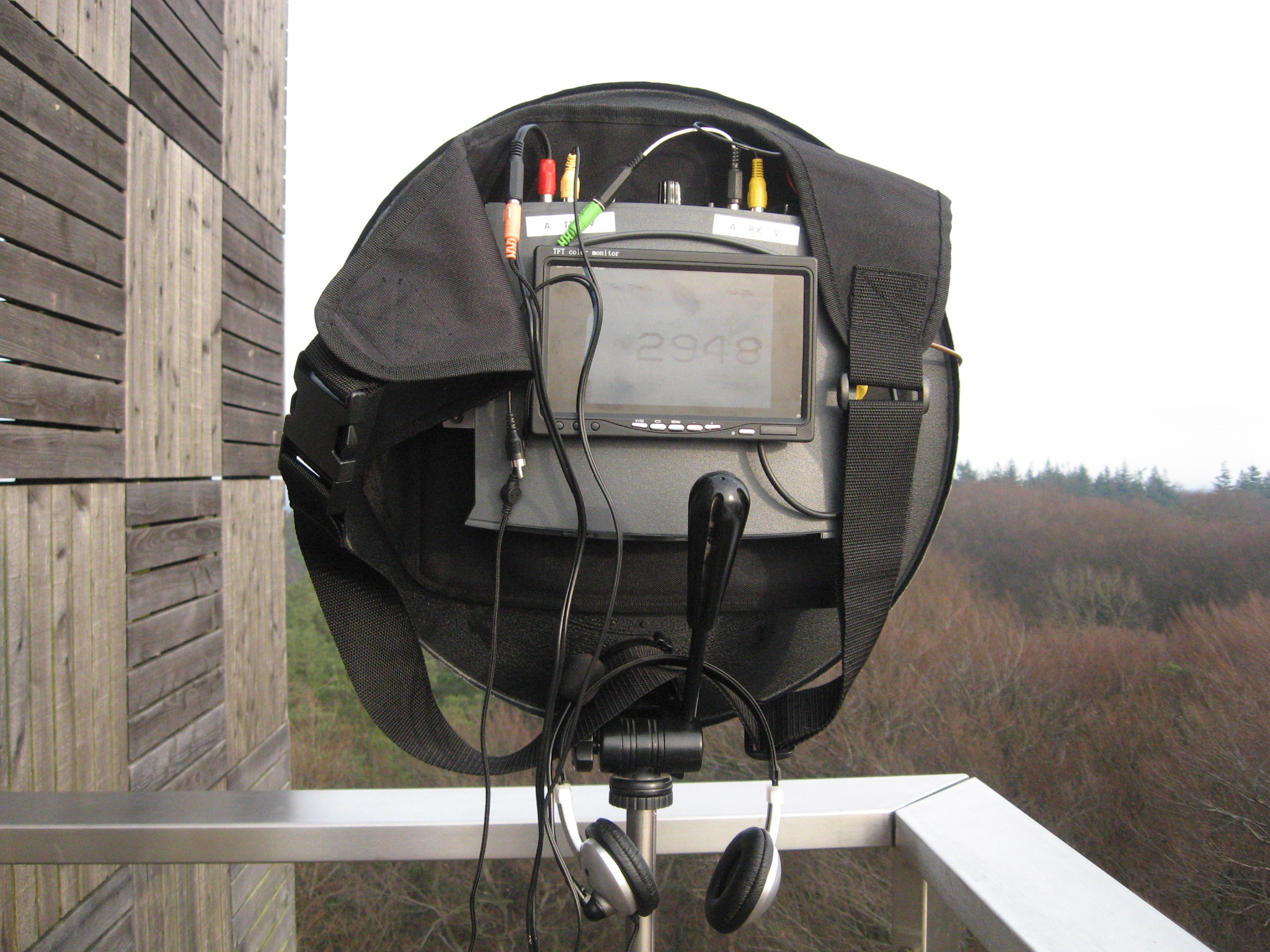 6 cm portable station of PA3CRX.