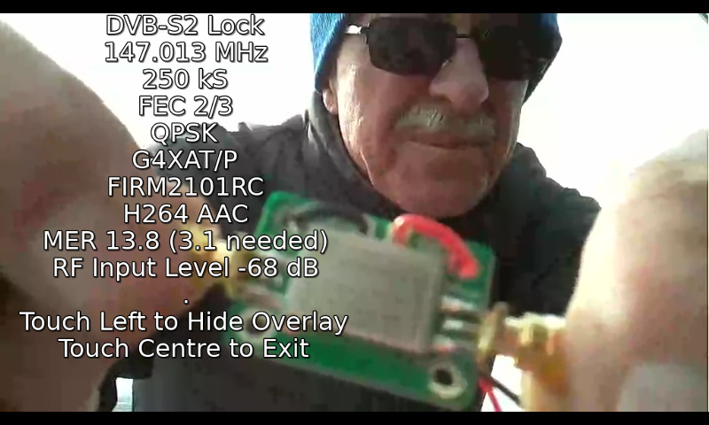 Gareth demonstrates his 13cm 50mW PA