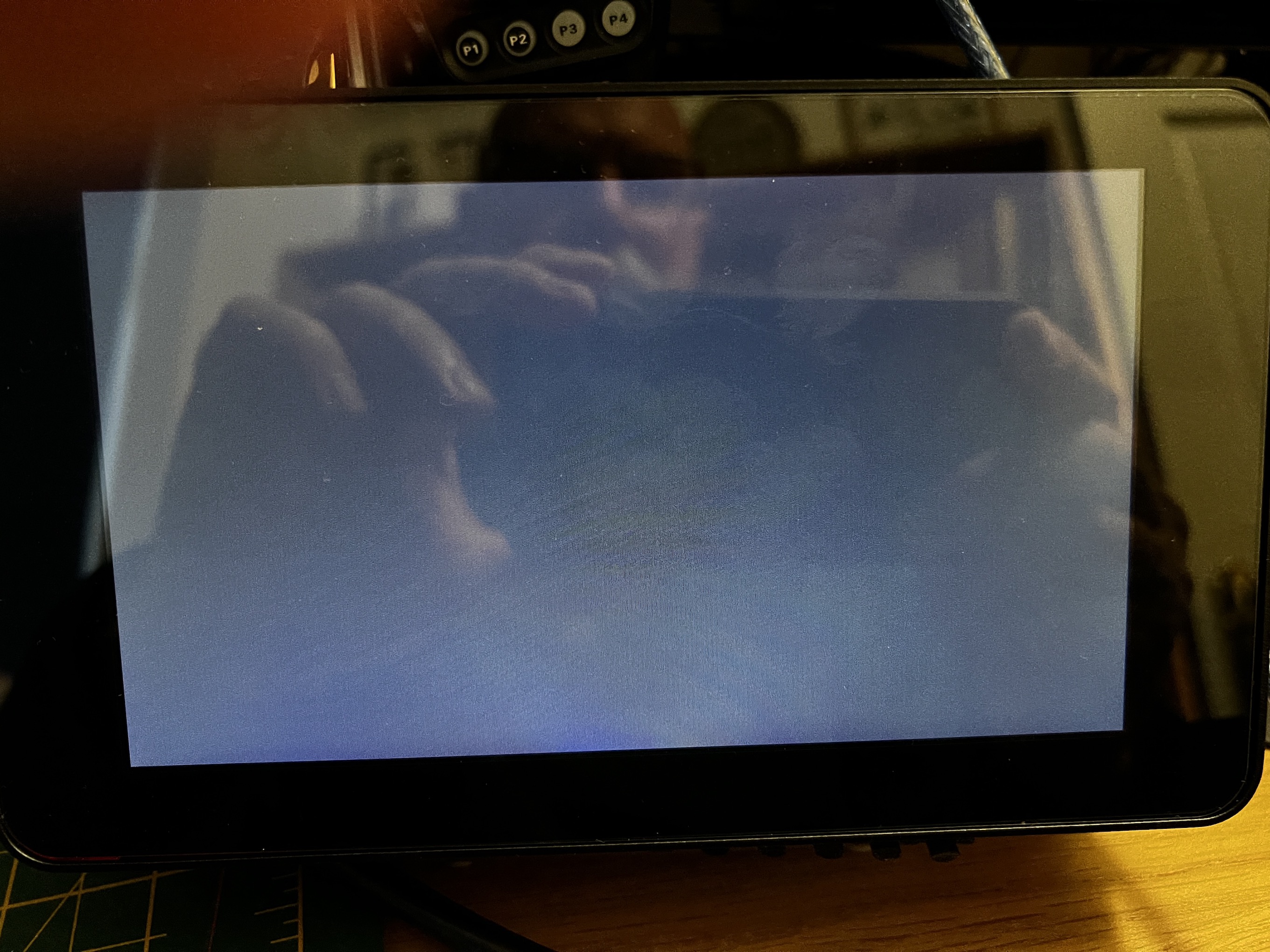 The final Screen instead of showing the image.