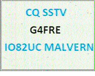 The returned signal from GB7TW