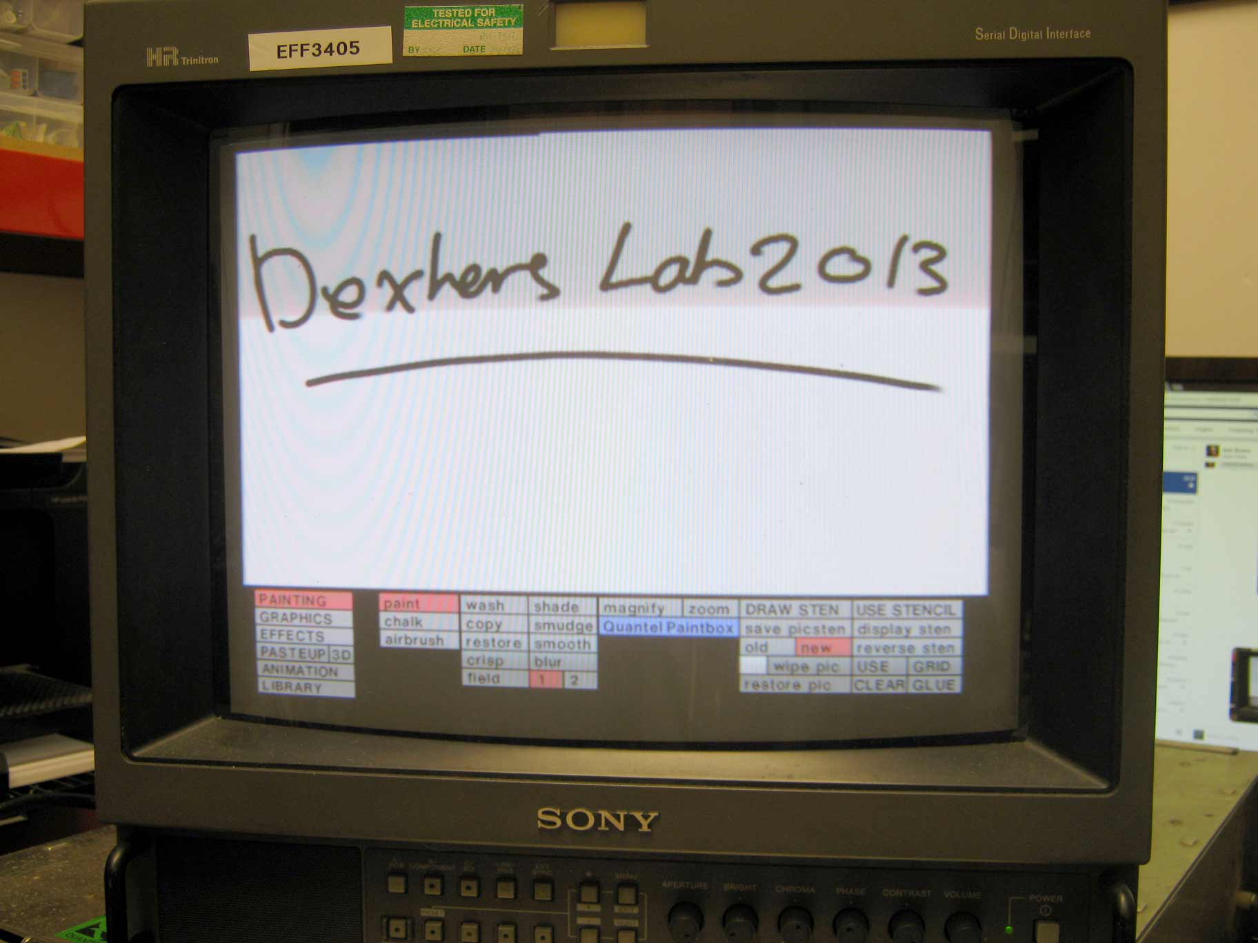 Running Quantel Paintbox